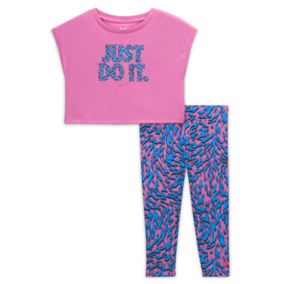 Nike leggings and shirt set online